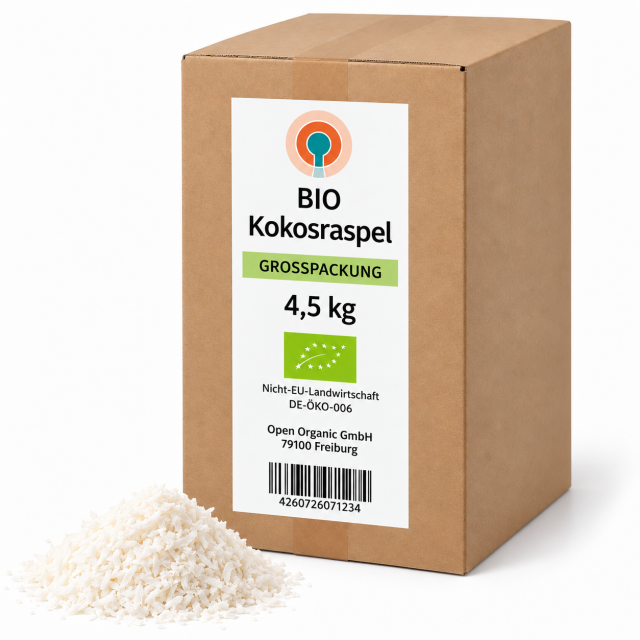 Bio-Kokosraspeln 4,5kg